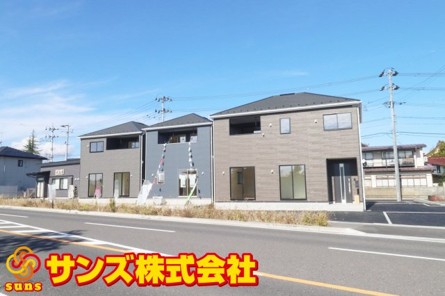 郡山市大槻町字三角田　　　５号棟　　　大槻小学校、大槻中学区の居間・リビング