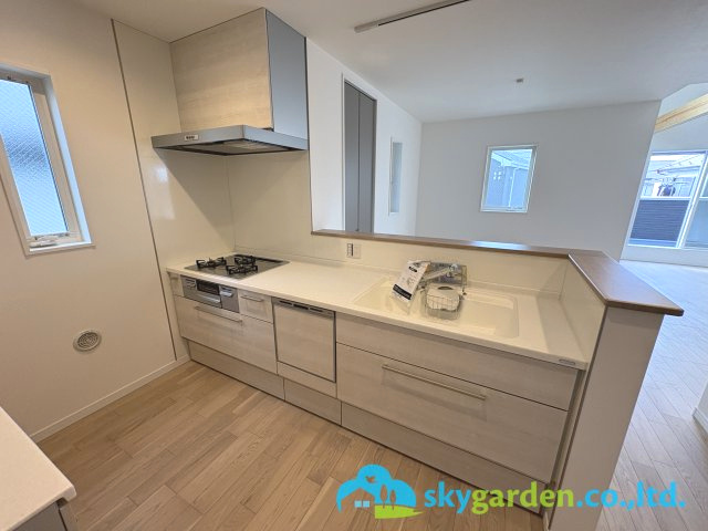 茅ヶ崎市香川5丁目　新築戸建　全11棟3号棟のキッチン|キッチンでお料理をお楽しみください