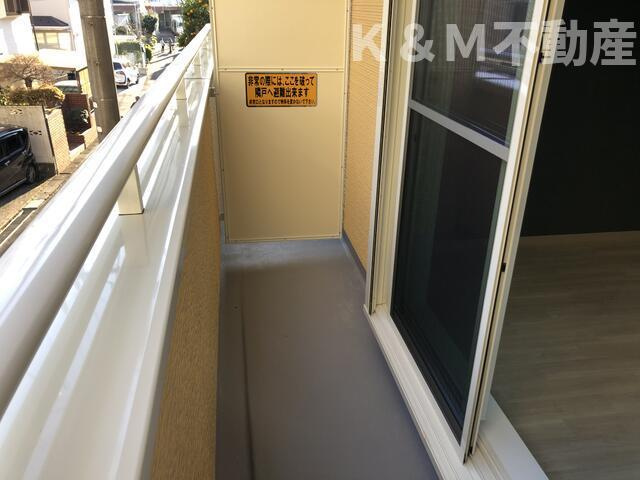 ローラン　ハイツ．のバルコニー|バルコニー付きです