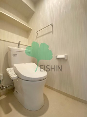 【トイレ】 | フラッツ東比恵 | 清潔感のあるトイレです。