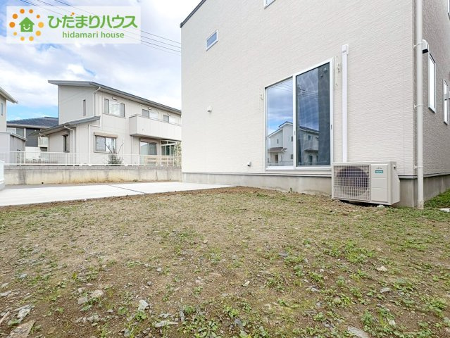 日立市東金沢町1丁目　新築戸建　1号棟の庭|お子様の元気なお外遊びも、自宅のお庭なら安心ですね(^^♪