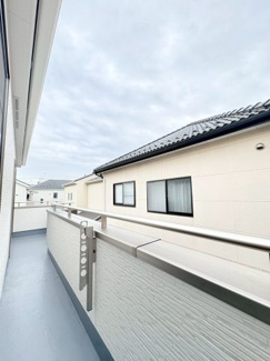 【バルコニー】 | 狭山市入間川　新築分譲　西武新宿線『狭山市駅』バス9分　【富士見小学区】