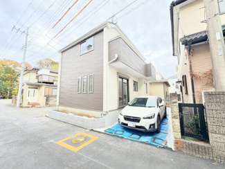 【前面道路含む現地写真】 | 狭山市入間川　新築分譲　西武新宿線『狭山市駅』バス9分　【富士見小学区】