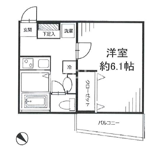 YKマンション3の間取り