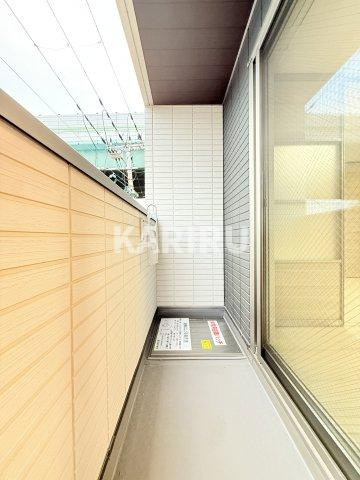 スペチアーレ中宮のバルコニー