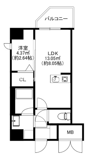 【間取り】 | 仲介手数料０円！「プライスホーム」で検索！MODERN PALAZZO 西新PREMIER