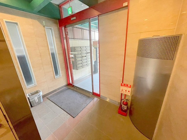 ハイツシグマ2のエントランス