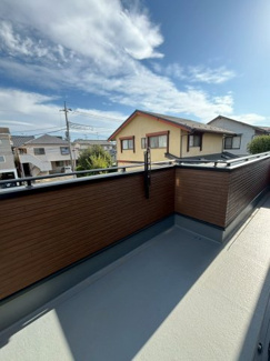 【バルコニー】 | 狭山市狭山台4丁目　新築分譲　西武新宿線『狭山市駅』バス12分　【狭山台小学区】