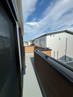 【バルコニー】 | 狭山市狭山台4丁目　新築分譲　西武新宿線『狭山市駅』バス12分　【狭山台小学区】