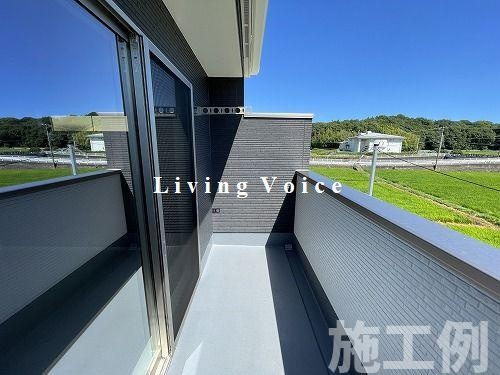 【バルコニー】 | 【仲介手数料０円】茅ヶ崎市南湖4期　新築一戸建て　全2棟 | 茅ヶ崎市南湖4期　新築一戸建て　全2棟