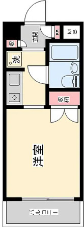 ペガサスマンション目白の間取り