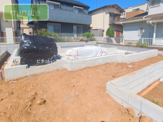 【外観】 | 2台駐車可　パントリー　船橋市夏見6　全3棟　3号棟 | 販売現地