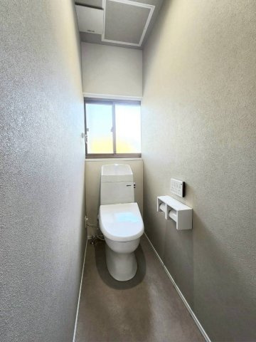 RESET HOUSE－リセットハウス－小倉南区朽網東6丁目のトイレ|1階トイレ♪お掃除ラクラクなフチレストイレです♪
