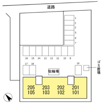 【区画図】 | メルベーユプレイス