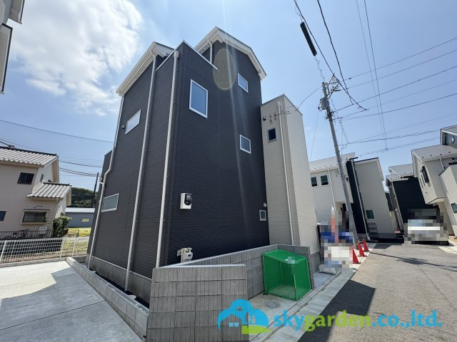 茅ヶ崎市香川5丁目　新築戸建　全11棟7号棟の外観|外観も気になるポイント