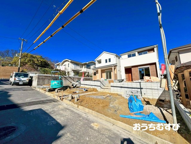 春日井市押沢台３丁目第1期(全2棟)の前面道路含む現地写真