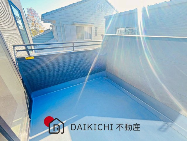 【バルコニー】 | 久喜市吉羽第6期　ワイウッドコート　新築戸建　全5棟　2号棟
