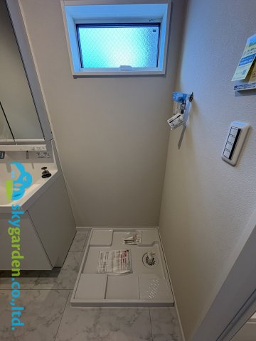 茅ヶ崎市香川5丁目　新築戸建　全11棟8号棟のランドリースペース