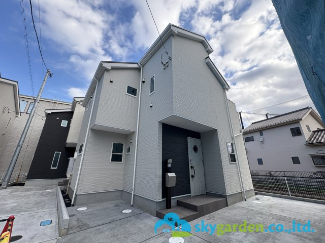 茅ヶ崎市香川5丁目　新築戸建　全11棟8号棟の外観|外観も気になるポイント