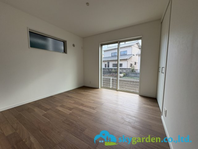 茅ヶ崎市香川5丁目　新築戸建　全11棟8号棟の洋室|広々とした洋室です