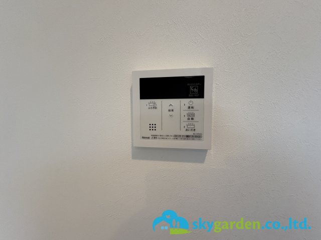 茅ヶ崎市香川5丁目　新築戸建　全11棟8号棟の設備|給湯スイッチパネル