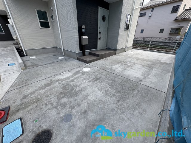 茅ヶ崎市香川5丁目　新築戸建　全11棟8号棟の駐車場|駐車スペースもあります