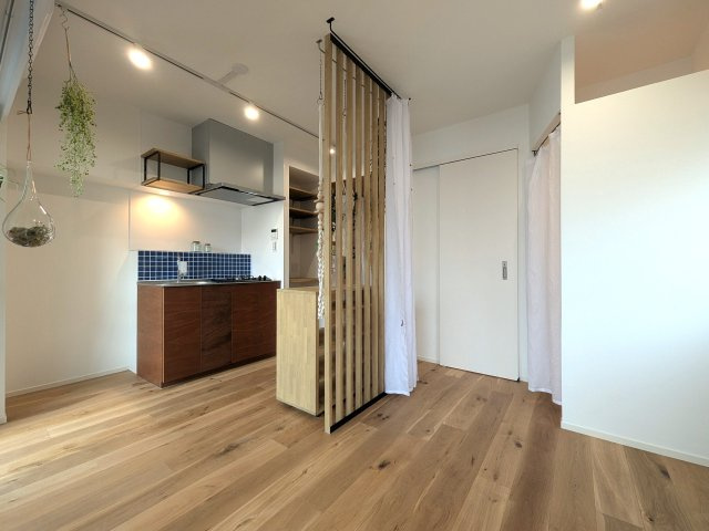 パロス築地の居間・リビング