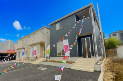 【前面道路含む現地写真】 | 伊勢原市下糟屋　全６棟　新築住宅