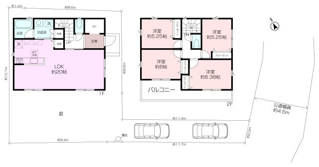 西浦賀2丁目新築戸建の画像