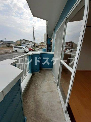 ヴァン・デールＡのバルコニー|高崎、前橋のお部屋探しはエンドスケープまで！お客様の理想お聞かせ下さい♪