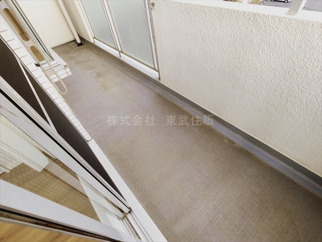 【バルコニー】 | コスモ志木ホワイトコート | 広々としたバルコニーです