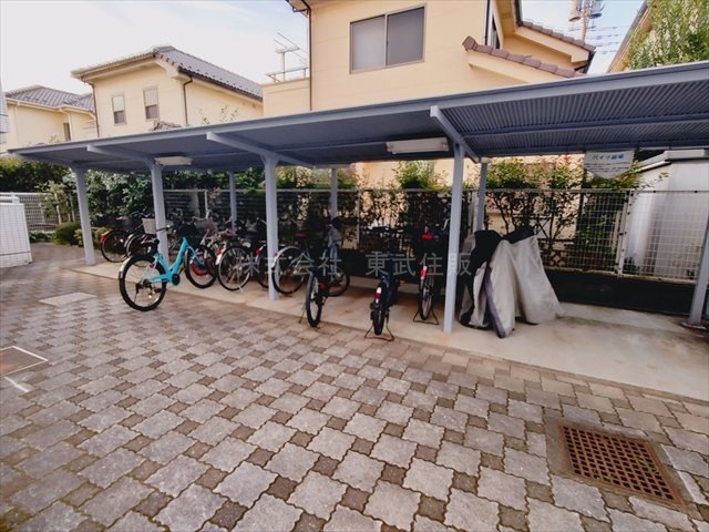 【駐輪場】 | コスモ志木ホワイトコート | 駐輪スペース