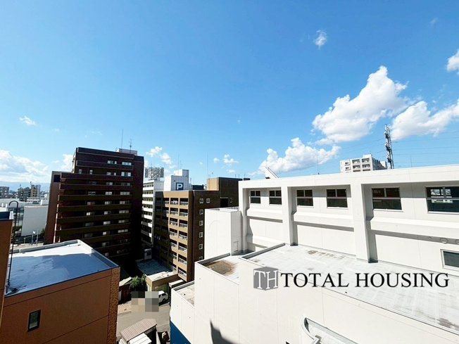 【展望】 | ガーデンヒルズ　ラ・モード白石ステーション | 陽当たり・通風良好です♪