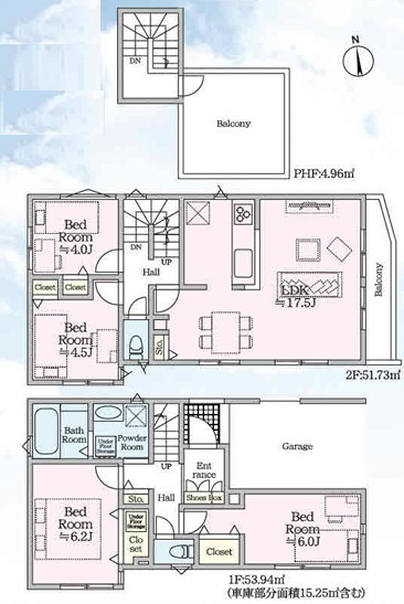 見た目より、中身を磨け！言われなくても分かってるわ！な、美人物件【鶴見区北寺尾７丁目】新築戸建の間取り