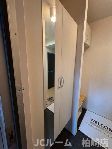 柏崎市東本町３丁目のアパートの収納