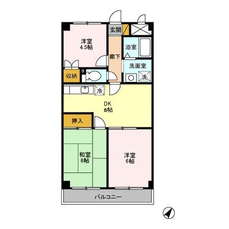 ライフピア・ガーデンの間取り