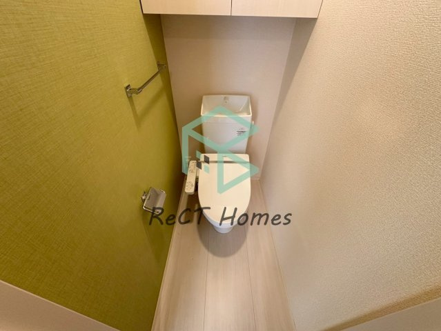 姫路市亀山の賃貸マンションのトイレ