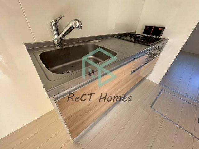 姫路市亀山の賃貸マンションのキッチン