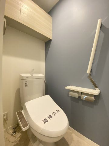 フレグランス奥沢のトイレ|※工事中の写真