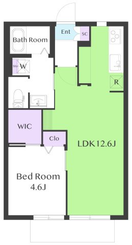 フレグランス奥沢の間取り