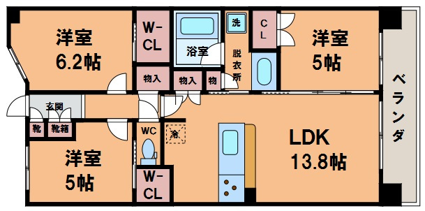 【間取り】 | ザ・天王寺レジデンスガーデン＆ビスタ