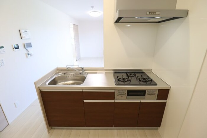 サンライズガーデンさくらのキッチン|対面式システムキッチン