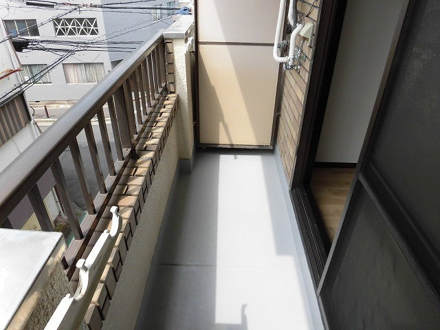 日当たりの良いバルコニーです