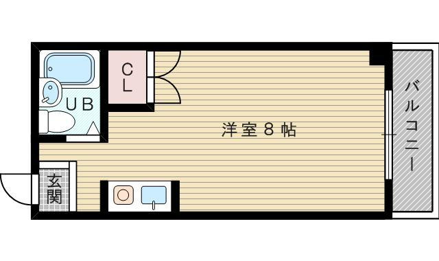 1Ｒのお部屋です