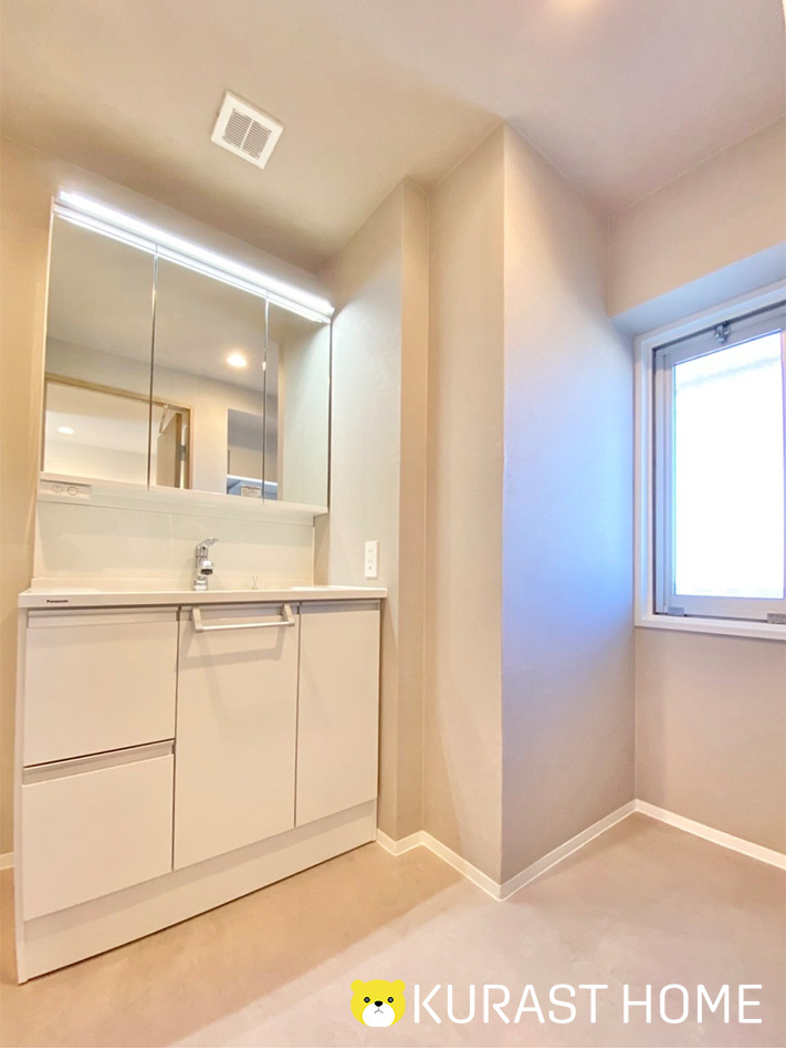 ローズヴィラ長岡京　7階の洗面所