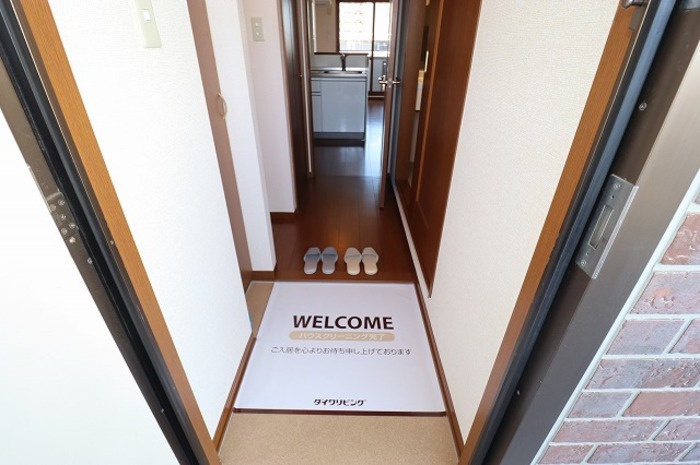 アビテ弁天の玄関