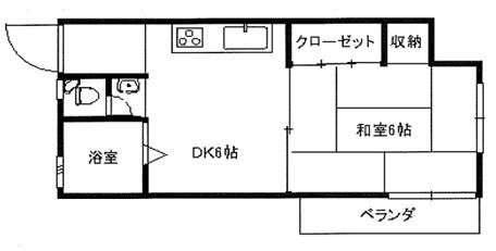 大星マンションの間取り