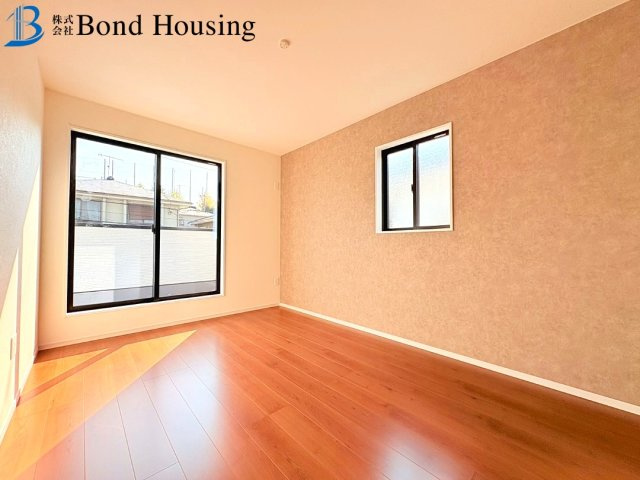 駐車2台可能　伊川谷町潤和　新築2区画　2号棟の洋室