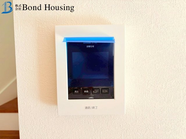 駐車2台可能　伊川谷町潤和　新築2区画　2号棟の防犯設備