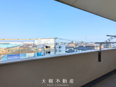 【展望】 | ライフレビュー海老名南マスターステージ ペット3匹まで飼育可♪ | 窓からの眺望が抜群で、開放感あふれるお部屋